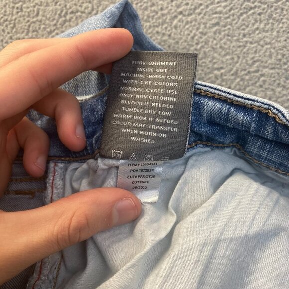 Torrid Womens Size 18R Mid Rise Wide Leg Vintage Stretch Blue Jeans,modified - Picture 12 of 16